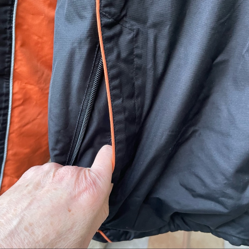 Black/Orange Trespass Winter Jacket - image 5